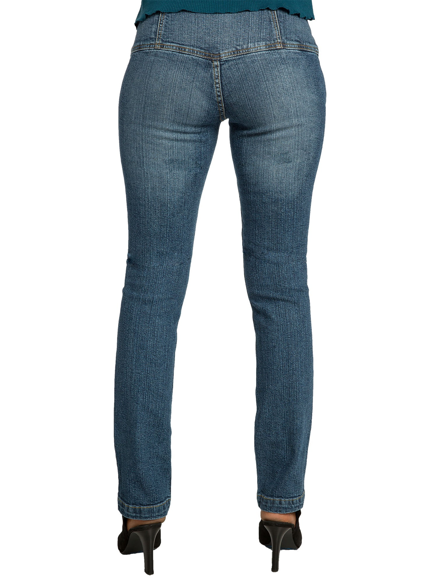 womens jeans elasticated waistband