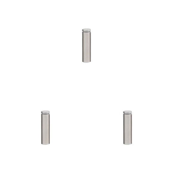 Riwesomey Tornillo publicitario Hueco Espejo de vidrio de alto brillo Clavo Tuerca a prueba de rasguños Perno Capacidad de carga fuerte para placa Type1 NO1 Riwesomey CBP347067