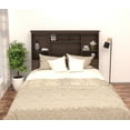 thumbnail image 3 of Prepac Sonoma Espresso Full/Queen Tall Slant-Back Bookcase Headboard, 3 of 5