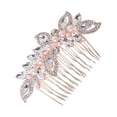 thumbnail image 2 of Raindrops Wedding Hair Combs Decorative Hair Comb Multi 1PC, 2 of 5