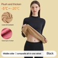 thumbnail image 1 of 1Set Ultra Thick Thermal Underwear Women Stand Collar, 1 of 5