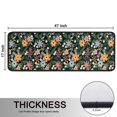 thumbnail image 5 of Kitchen Rugs Sets Of 2,Pioneer Flower Floral Print Pattern Anti Fatigue Kitchen Mat Rugs Non Slip Washable,Decorative Kitchen Floor Mats for Kitchen,Sink,Laundry,17"x47"+17"x47", 5 of 5