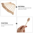 thumbnail image 3 of 10 Pcs Stirring Rod Simple Syrup Jam Honey Whisking Rod Honey Utensil Honey Dippers Honey Wand Wooden Honey Stick, 3 of 6