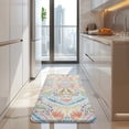 thumbnail image 4 of Multicolor Paisley Pattern Kitchen Rug Mat,Kitchen Runner Rugs Non Skid Washable,Decorative Kitchen Floor Mats for Kitchen,Sink,Laundry,17"x47.2", 4 of 7