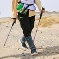 thumbnail image 6 of Aluminum Adustable Trekking Hiking Poles, Homeya Walking Sticks, Lightweight, Telescopic, Pair of 2, Purple, 6 of 8