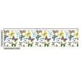 thumbnail image 2 of Ambesonne Butterfly Fabric by the Yard Upholstery, Watercolor Ethnic, 3 Yards, Multicolor, 2 of 4