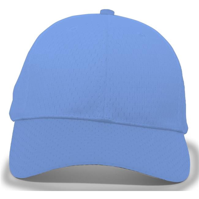 Pacific Headwear 805M.089.OS Coolport Mesh Hook & Loop Adjustable Cap, Columbia Blue - One Size
