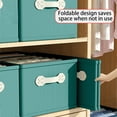 thumbnail image 4 of Kezqiaxn Closet Organizers and Storage Wardrobe Clothes Organizer Set - Includes Folded Clothes Organizer and Drawer Organizer for Easy Storage and Organization Of Clothes, Underwear, and Socks Green, 4 of 8