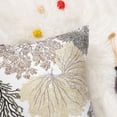 thumbnail image 6 of PiccoCasa Soft Polyester Coral Printed Throw Pillowcase, 18"x18" Khaki, 6 of 8