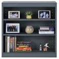 thumbnail image 4 of Sandusky Welded Steel Freestanding Bookcase Storage Cabinet, Charcoal, 4 of 6