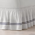 thumbnail image 4 of Easy Fit Adjustable Baratta Stitch Embroidered Bed Skirt, 4 of 8