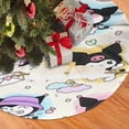 thumbnail image 2 of Falda para árbol de Navidad Kuromi, suave y divertida, decoración navideña navideña de granja de 48", 2 of 4