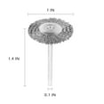 thumbnail image 2 of DEBGFS 20 Pcs Brosses en Fil d'Acier Inoxydable Roues de Polissage pour Outil Rotatif Dremel, 2 of 11