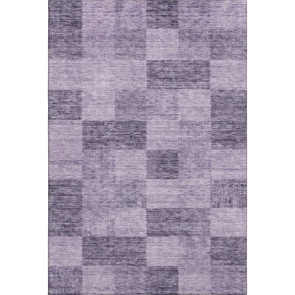 Dalyn Rugs Premium Machine Washable Mayfield AMF1139 Purple 3' x 5' Rug