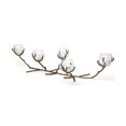 thumbnail image 2 of Mercana Vine II Distressed Gold Metal Creeper Five Candle Table Candle Holder, 2 of 5