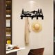 thumbnail image 4 of Gancho para llaves, soporte metálico duradero para pared o puerta, solución elegante para organizar el hogar, fácil de instalar, 4 of 4