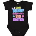 thumbnail image 3 of Inktastic Some Bunny is Going to Be a Big Sister with Bunny Ears and Flowers Girls Baby Bodysuit, 3 of 5