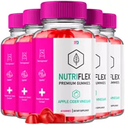 Nutriflex Premium ACV Gummies Weight Management Supplement (5 Pack)