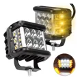 thumbnail image 1 of Par Faros Led Duallys Led Lateral Estrobo Ámbar Jeep Moto, 1 of 8