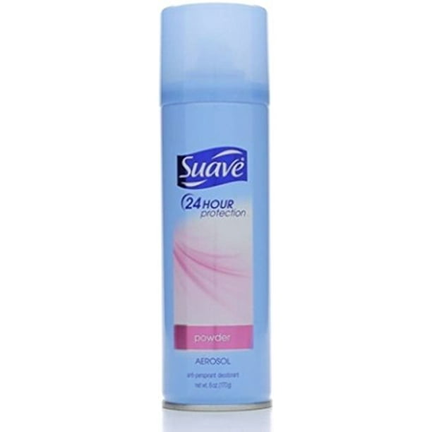 Suave Aerosol Antiperspirant Deodorant, Powder 6 oz - Walmart.com