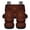 Brown Mandala, variant on Qpednta Purple Mandala Car Seat Covers Full Set 4 Pack Easy to Install Front Seat Protector Auto Seat Rear Split Bench Cover Universal Automotive Seat Cover Accessories