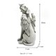 thumbnail image 4 of Resina Ángel Dog Garden Estatua Estatuas Estatuillas Casa Patio Paisaje Adornos Regalos Hugtrwg Para estrenar, 4 of 8
