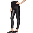 thumbnail image 2 of Women's Leggings Medium Faux Leather Maternity M, 2 of 3