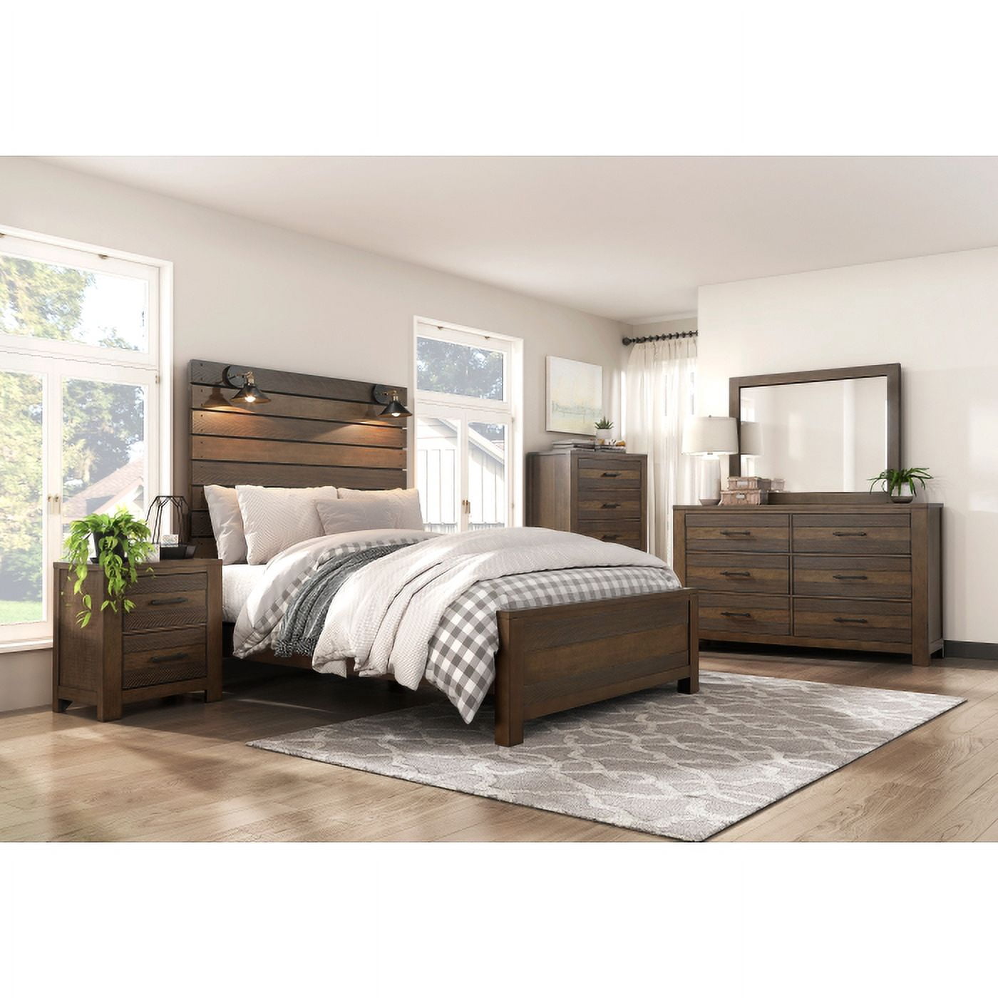 Conway Collection Rustic Aesthetic with Industrial Accenting