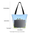 thumbnail image 2 of Lsque Bluey Pattern Beach Tote,Shoulder Handbag,Spacious Tote Bag,Lightweight Travel Bag,Versatile Shopping Bag, 2 of 6