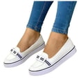 thumbnail image 2 of Zapatos de mujer de estilo británico para mujer Mocasines de corte bajo con hebilla de punta redonda de color sólido Wmkox8yii hj789, 2 of 2