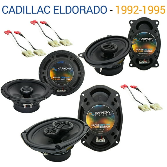 Cadillac Eldorado 1992-1995 Factory Speaker Upgrade Harmony Speakers Package New