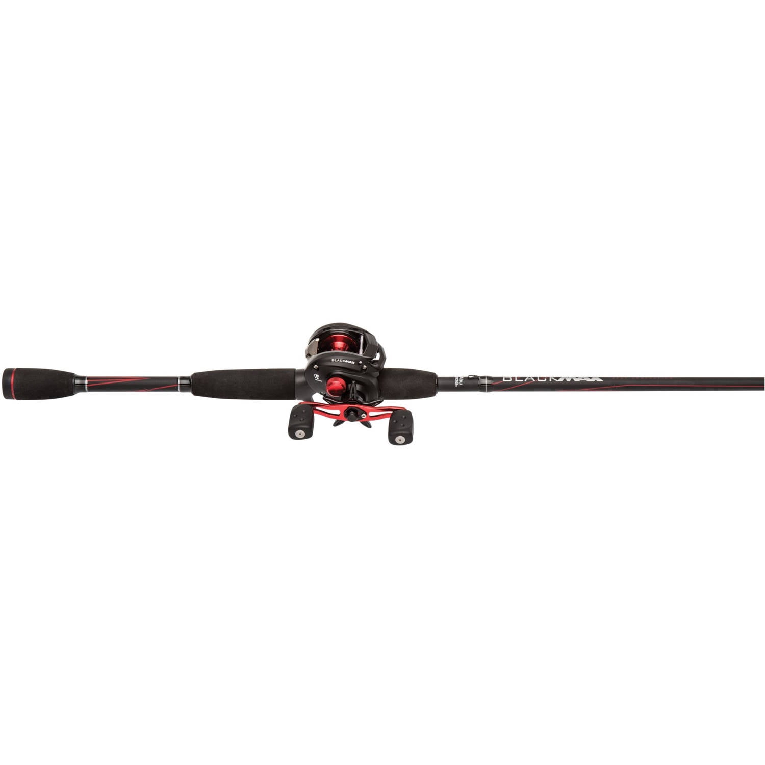 Abu Garcia Black Max Low Profile Baitcast Reel and Fishing Rod Combo 