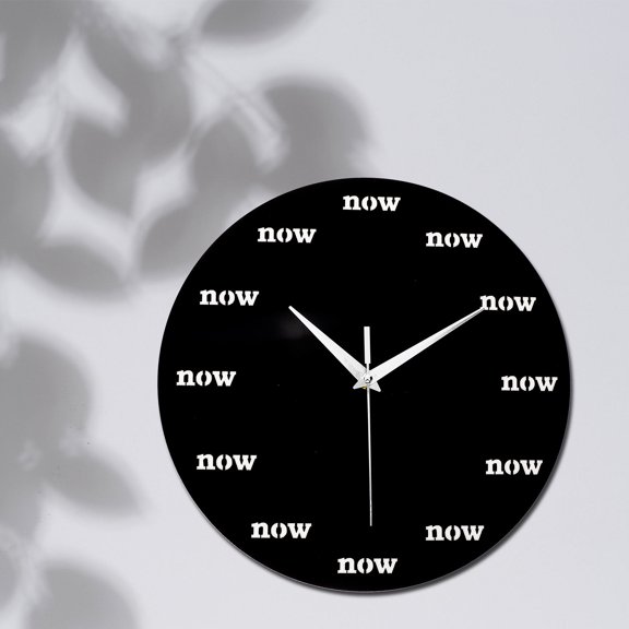 TABLZONE Wall Clock For Home Decor Acrylic Wall Clock Multi 1Pcs