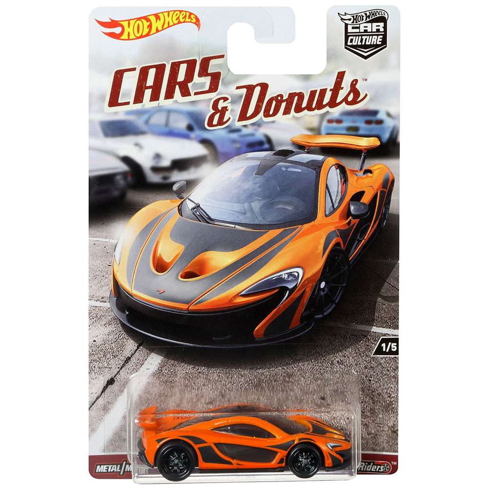 Hot Wheels Cars & Donuts McLaren P1 Diecast Car