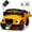 6 wheels - Yellow, variant on FINITO 24 V School Bus Powered Ride-On Toy with Remote Control and EVA Wear Resistant