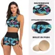 thumbnail image 2 of Trajes De Baño Natacion Mujer 2 Pieza Dama Bañadores Bikini, 2 of 4