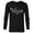 Black, variant on St. Patrick's Day Vacation 2026 Matching Trip Logo - Long Sleeve T-Shirt for Men - Customized-Athletic Heather