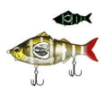 thumbnail image 3 of MYG 13.5cm/35g Swimbait Slow Sinking Propeller Jerkbait Pn Mate Fishing Lures, 3 of 8