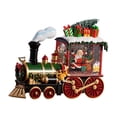 thumbnail image 2 of Bola de Nieve Navidad Esfera Musical Brillante Linterna Caja de Música Lámpara Figura Santa Adorno Acrílico para Decoración Navideña Y Reuniones tren, 2 of 8
