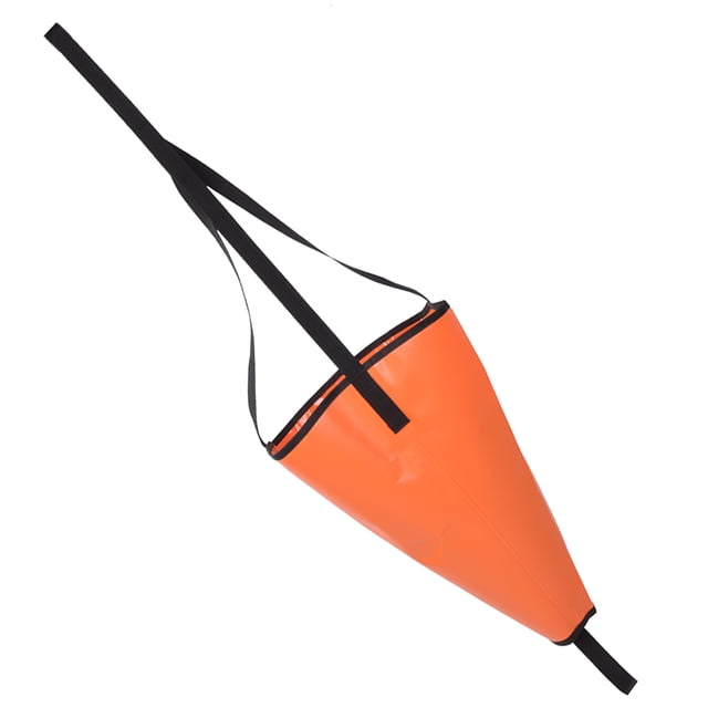Traction Rope Buoy Sock Sea Anchor, Sea Anchor, Outdoor Use For Canoe Kayak Boat Orange