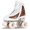 Rose Gold, variant on Crazy Skates Glitz Roller Skates | Adjustable or Fixed Sizes | Glitter Sparkle Quad Skates for Women and Girls
