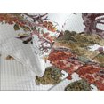 thumbnail image 4 of Ambesonne Ocean Quilted Bedspread Set 3 Pcs, Coral Algea Sealife, Queen Size, Mustard Olive, 4 of 5
