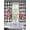 Blue Black, variant on Independence Day Truck Sheer Curtains for Living Room 63 inch Length 2 Panels Set, Modern Red Blue Star Flag Firework Black Plaid Rod Pocket Voile Window Curtain Light Filtering Drapes for Bedroom