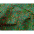 thumbnail image 4 of oneOone Silk Tabby Green Fabric Batik Quilting Supplies Print Sewing Fabric By The Yard 42 Inch Wide - 82, 4 of 4