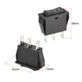 thumbnail image 2 of Boat Rocker Switch Toggle Switch for Boat Car Marine 3pins ON/OFF/ON AC 250V/15A 125V/20A, 2pcs, 2 of 4