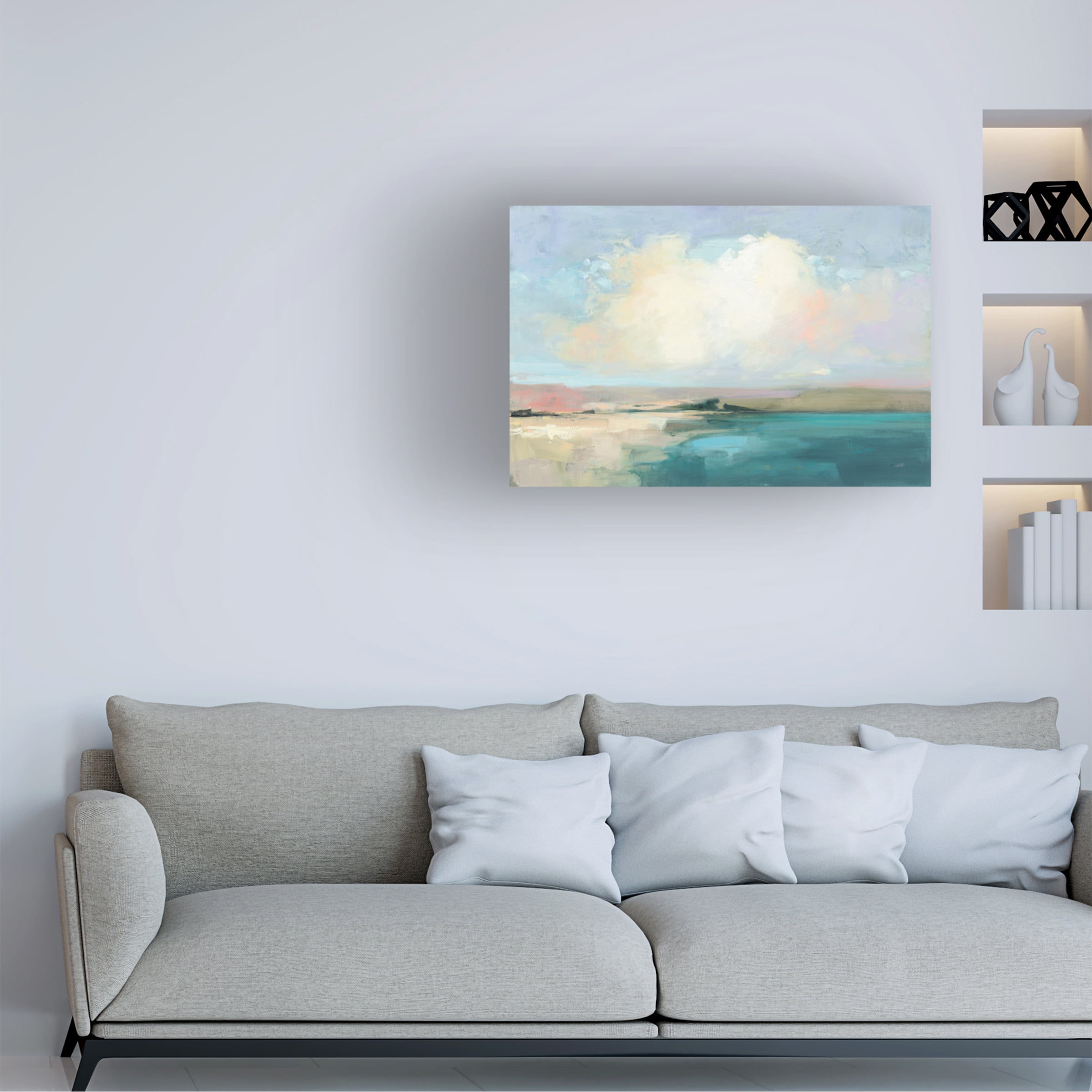 Julia Purinton 'Coastal Sky' Canvas Art