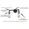 thumbnail image 7 of Innovations Lighting - Bell Cage - 2 Light Bath Vanity In Traditional Style-12, 7 of 7