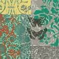 thumbnail image 2 of Goldberger, Jennifer 26x26 White Modern Wood Framed Museum Art Print Titled - World Bazaar Butterflies I, 2 of 4