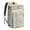 Black, variant on Explore Travel Cooler Backpack, Vintage Paris Style, Insulated Leakproof Bag with Beach Girl and Holiday Theme for Trips and Adventures