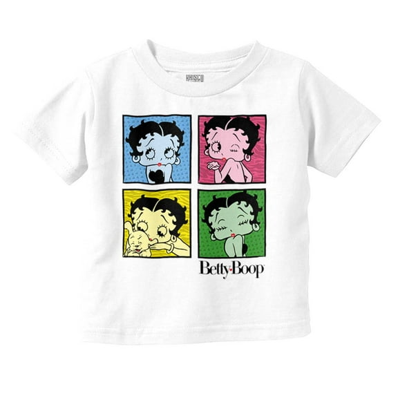 Betty Boop Classic Cartoon Cute Youth T Shirt Tee Girls Infant Toddler Brisco Brands 3T
